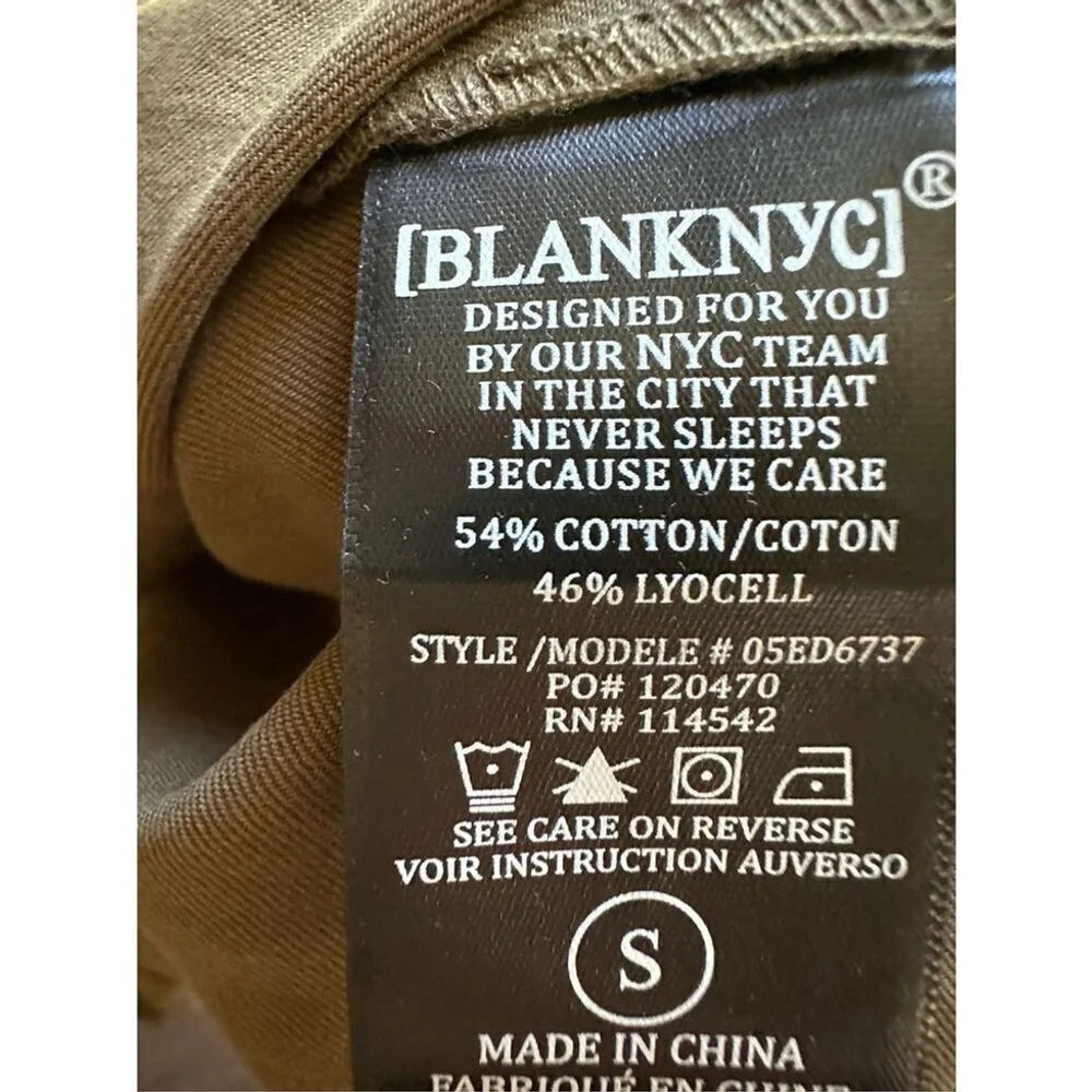 Blank NYC Double-Breasted Trench Coat in Road Trip Size S